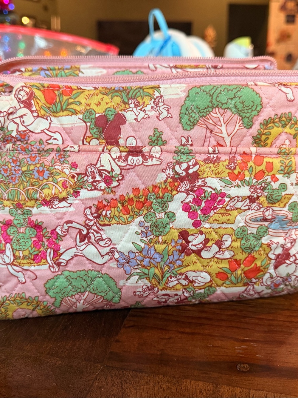 Vera Bradley Disney Flower and Garden Festical Crossbody Bag